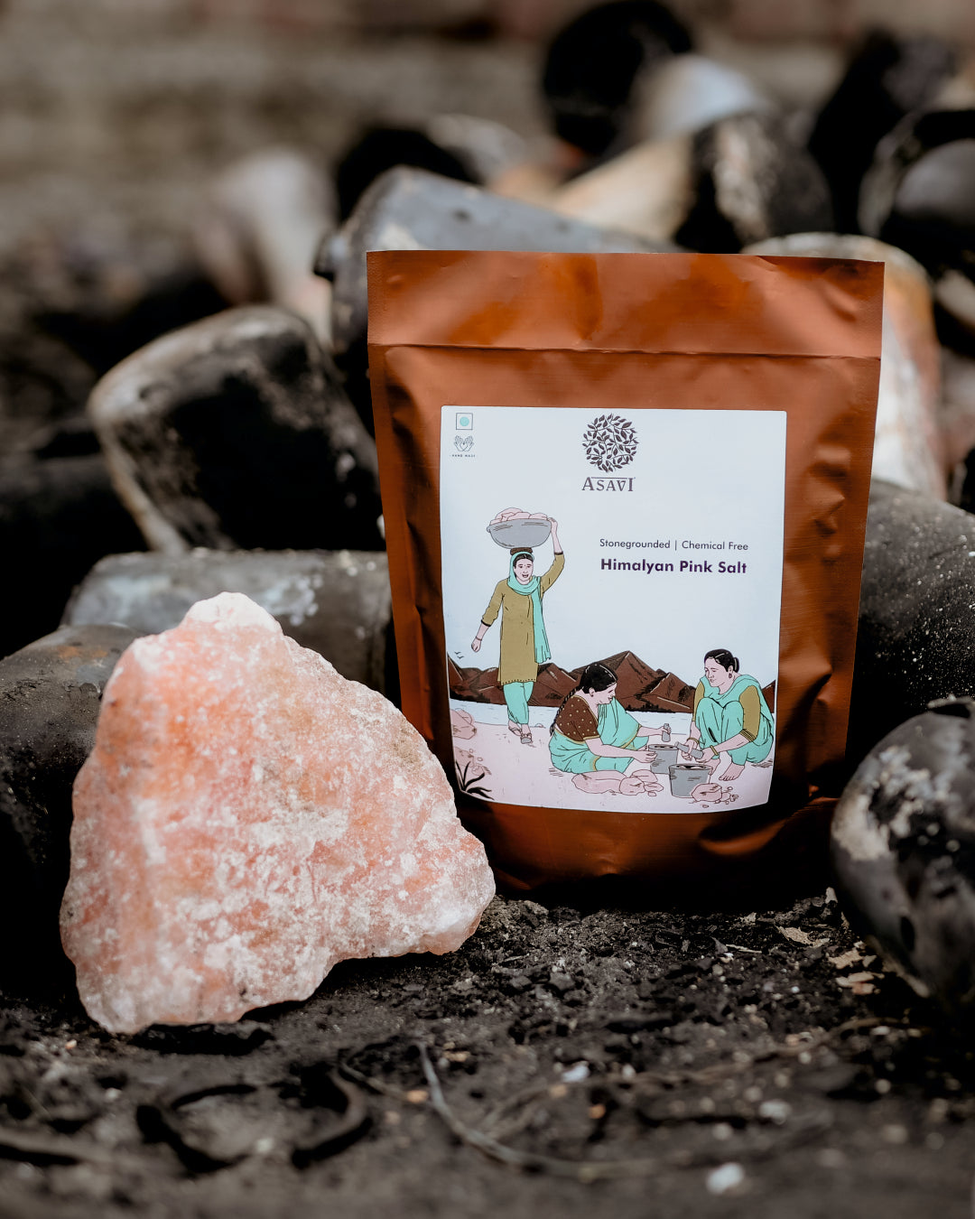 Stone Ground Himalayan Pink Salt I 100% Natural I Chemicals & Color free