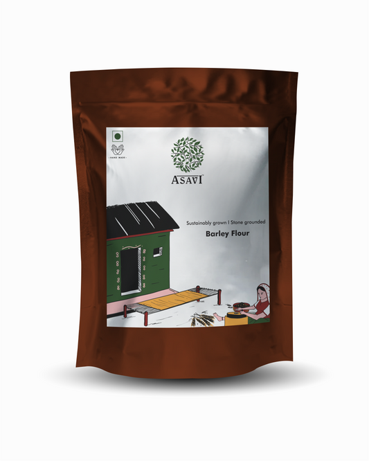 Stone-Crushed Barley Flour (Jau Ka Atta) | Pure, High-Beta-Glucan Wholesome Essential