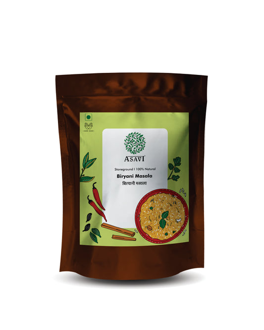 100% Natural Biryani Masala I Stonemade I Chemicals & Color free