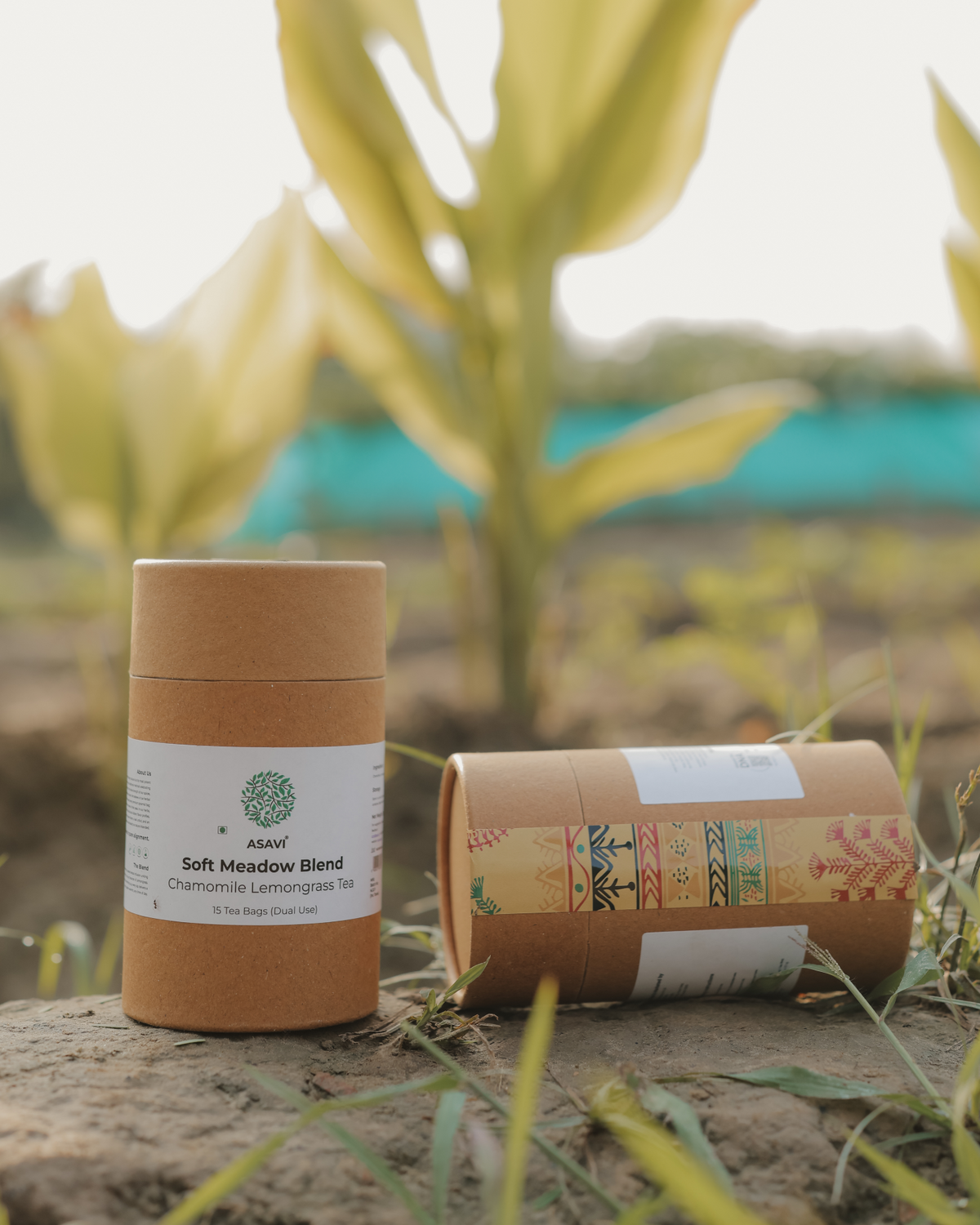 ASAVI® Diwali Gift Box | Herbal Teas | Spices | Durga Arti | Brass Diya | Agra's Petha & Namkeen