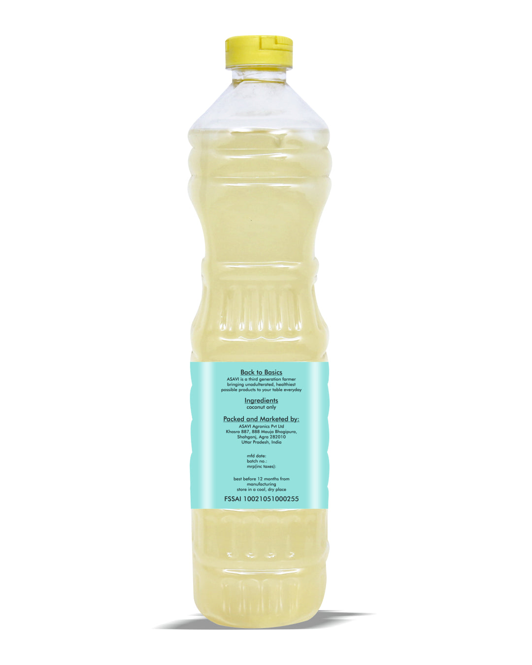 Wood Pressed Coconut Oil I Single Filtered I Unrefined & High in Fiber