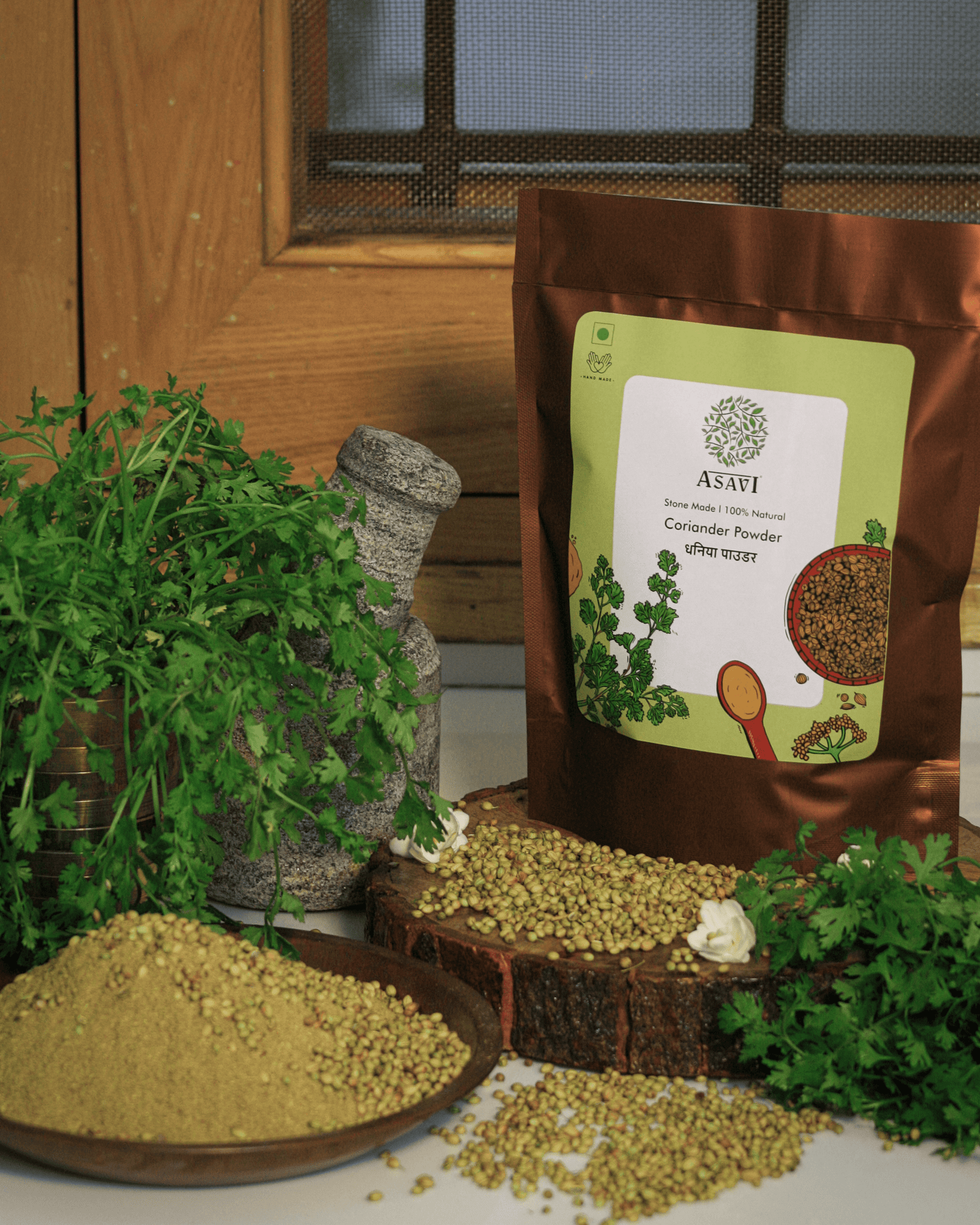 Stone Grounded Coriander Powder