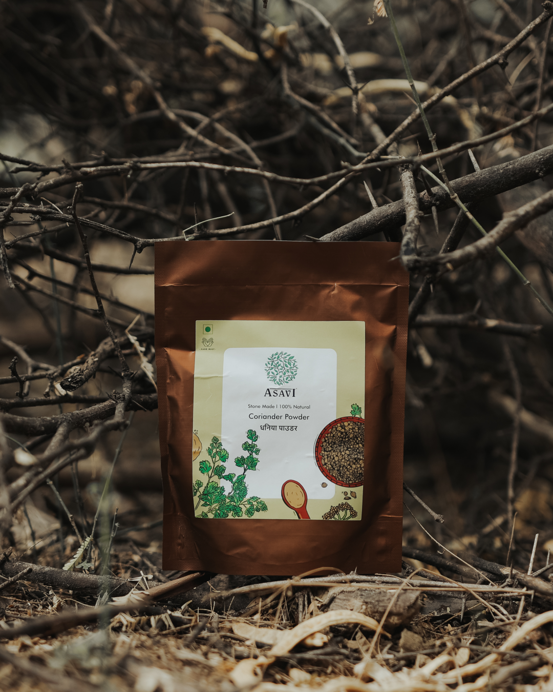 Stone Ground Coriander Powder I Farm Made I No Chemicals or Preservatives