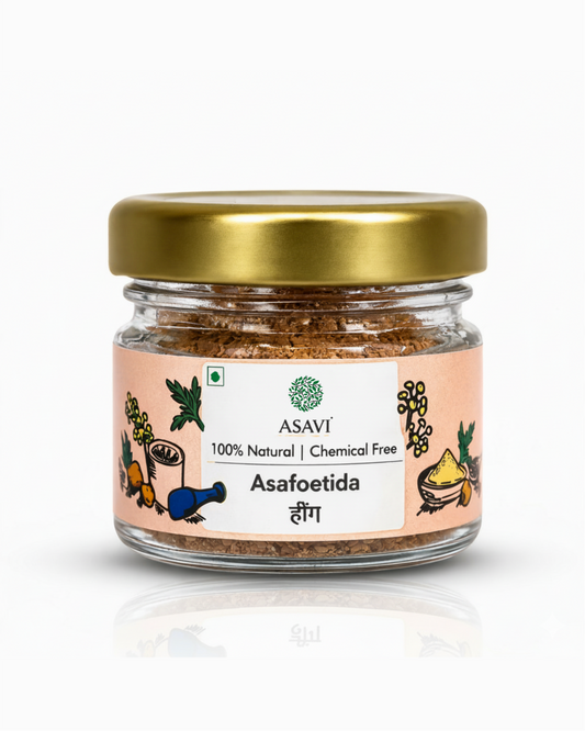 Handcrafted Non-Compounded Hing | Raw, Sulfur-Rich Pristine Resinous Gut Elixir | Pack of 1 x 10g