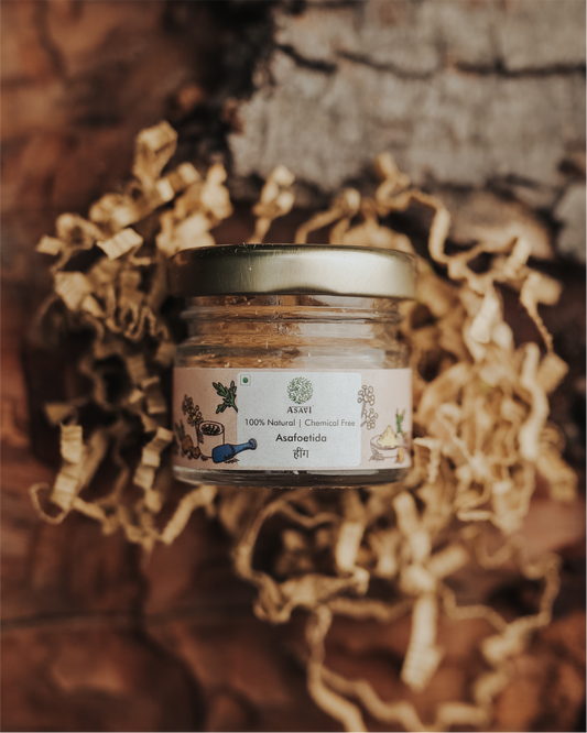 Handcrafted Non-Compounded Hing | Raw, Sulfur-Rich Pristine Resinous Gut Elixir | Pack of 1 x 10g