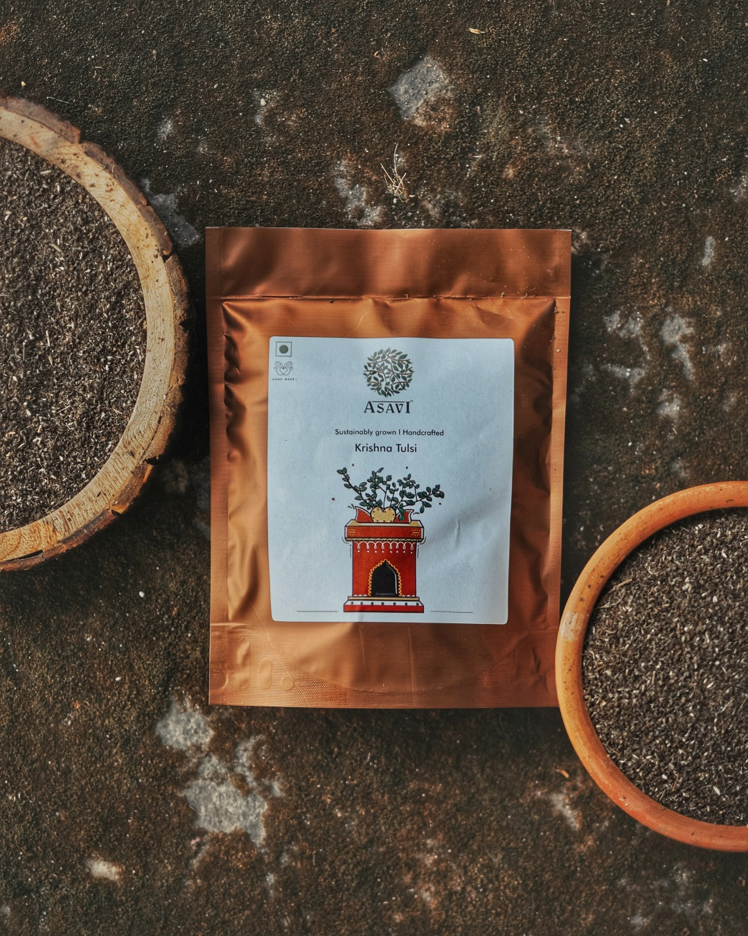 Krishna Tulsi I No Color or Chemicals I Avatar of Goddess Laxmi