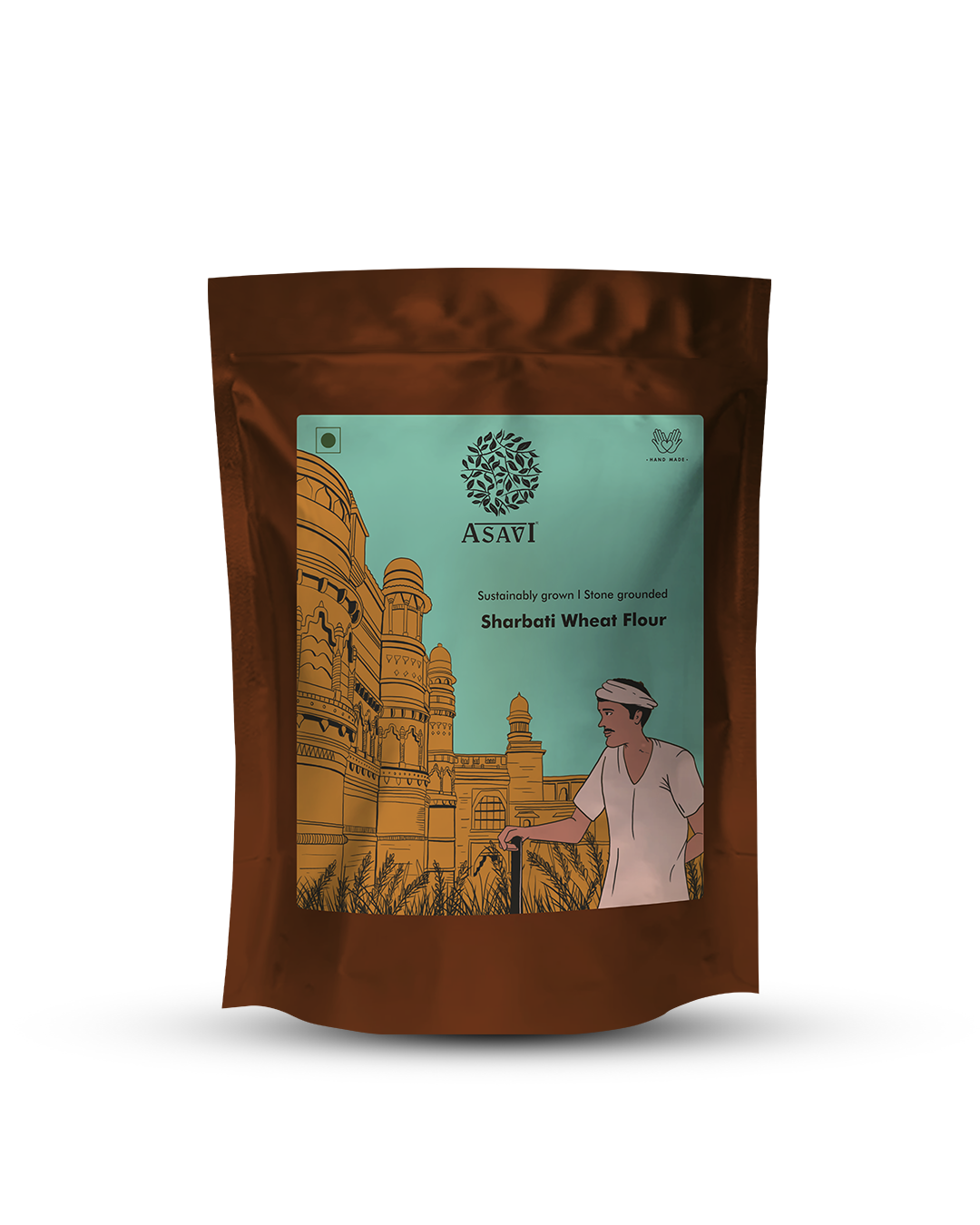 Stone Ground Sharbati Wheat Flour I The Softest Flour of India