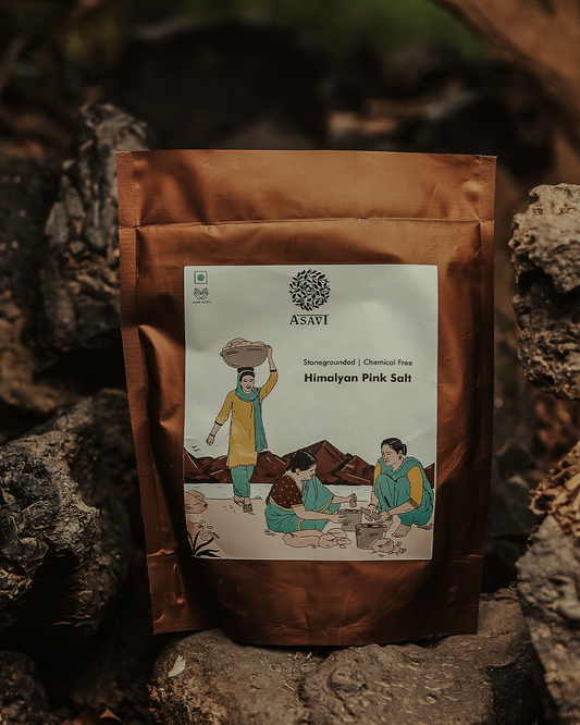 Stone Ground Himalayan Pink Salt I 100% Natural I Chemicals & Color free
