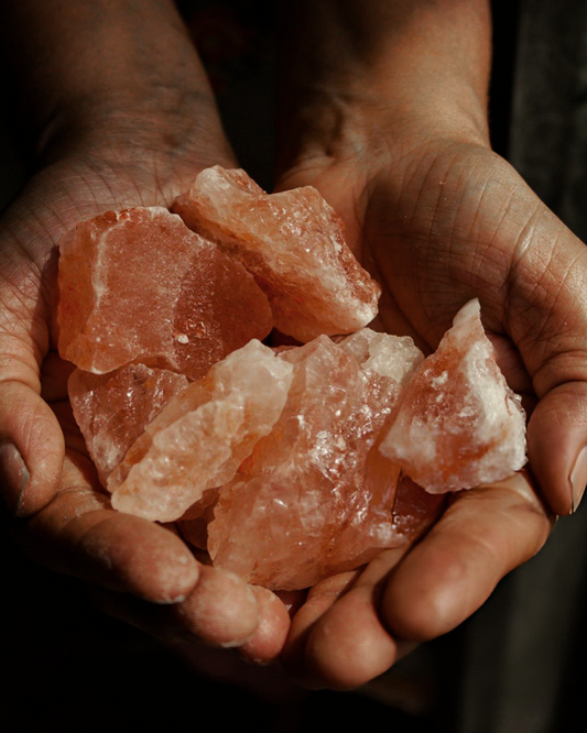 Stone Ground Himalayan Pink Salt I 100% Natural I Chemicals & Color free