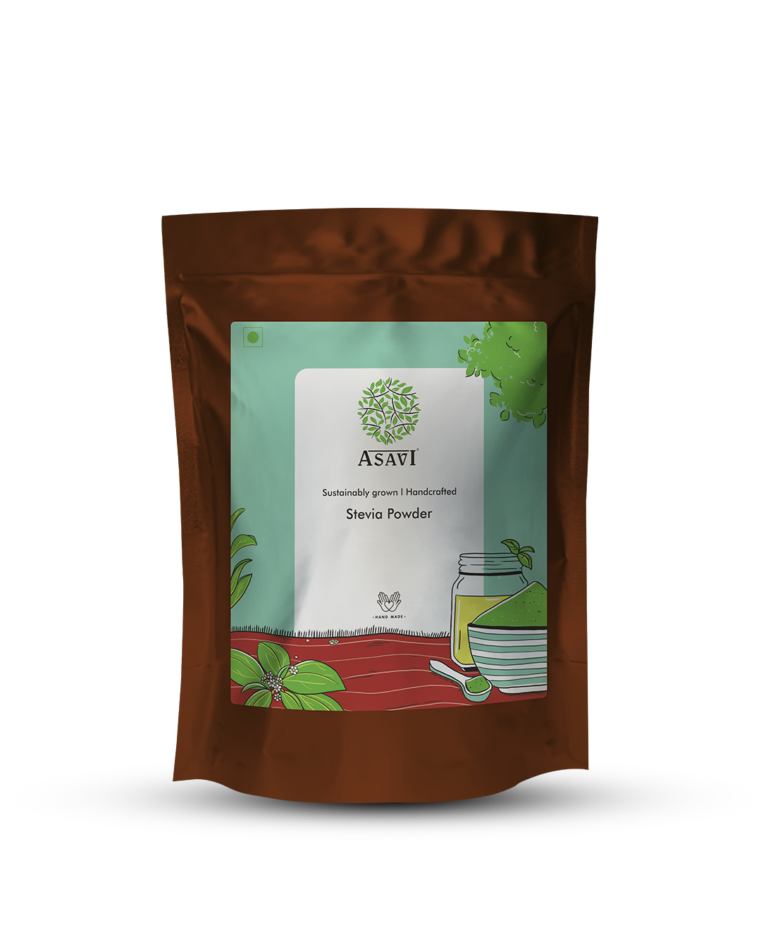 Natural (Green) Stevia Powder I Unrefined Reb-A free