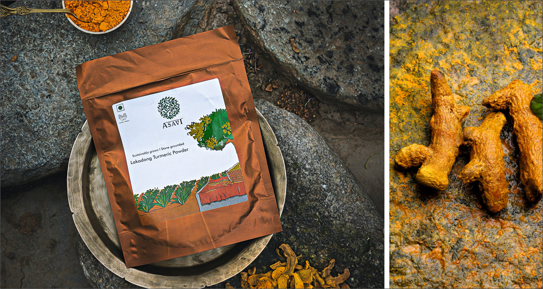 Spice full of fiber- Stone grounded Lakadong Turmeric