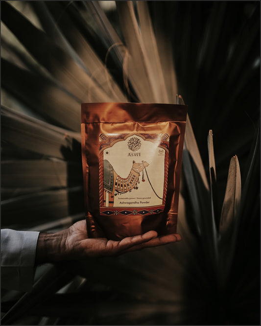 Ashwagandha Powder I King of Herbs I 100% Natural & Stonemade