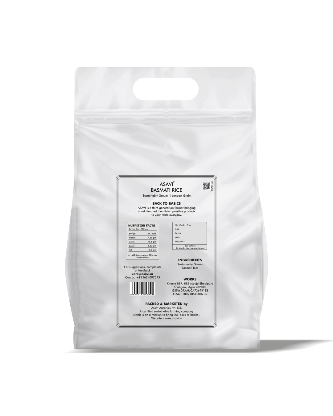 Extra Long Grain Basmati Rice