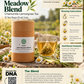 Soft Meadow Blend | Chamomile & Lemongrass Herbal Infusion | Whole Chamomile Flowers | Caffeine-Free | 15 Tea Bags