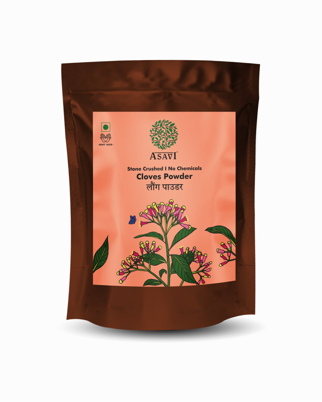 Stone-Crushed Cloves Powder (Laung) | Pure, High-Eugenol Antiseptic Essential | Pack of 1 x 100g