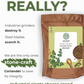 Stone-Crushed Coriander Powder (Dhaniya) | Pure, Linalool-Rich Aromatic Essential | Pack of 1 x 150g