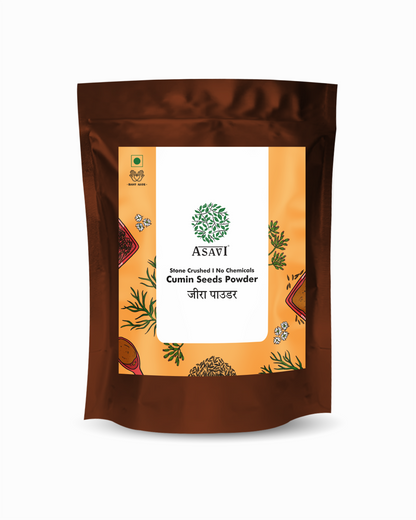 Stone-Crushed Cumin Seeds Powder (Jeera) | Pure, Cuminaldehyde-Rich Digestive Essential | Pack of 1 x 100g