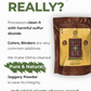 Artisanal Sugarcane Jaggery Powder | Pure, Sulphur-Free Ancient Heritage Sweetener | Pack of 1 x 500g