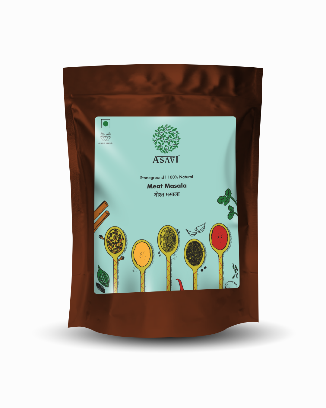 Stone-Crushed Mutton & Meat (Gosht) Masala | Multi-Layered Whole-Spice Warming Masterpiece | Pack of 1 x 100g