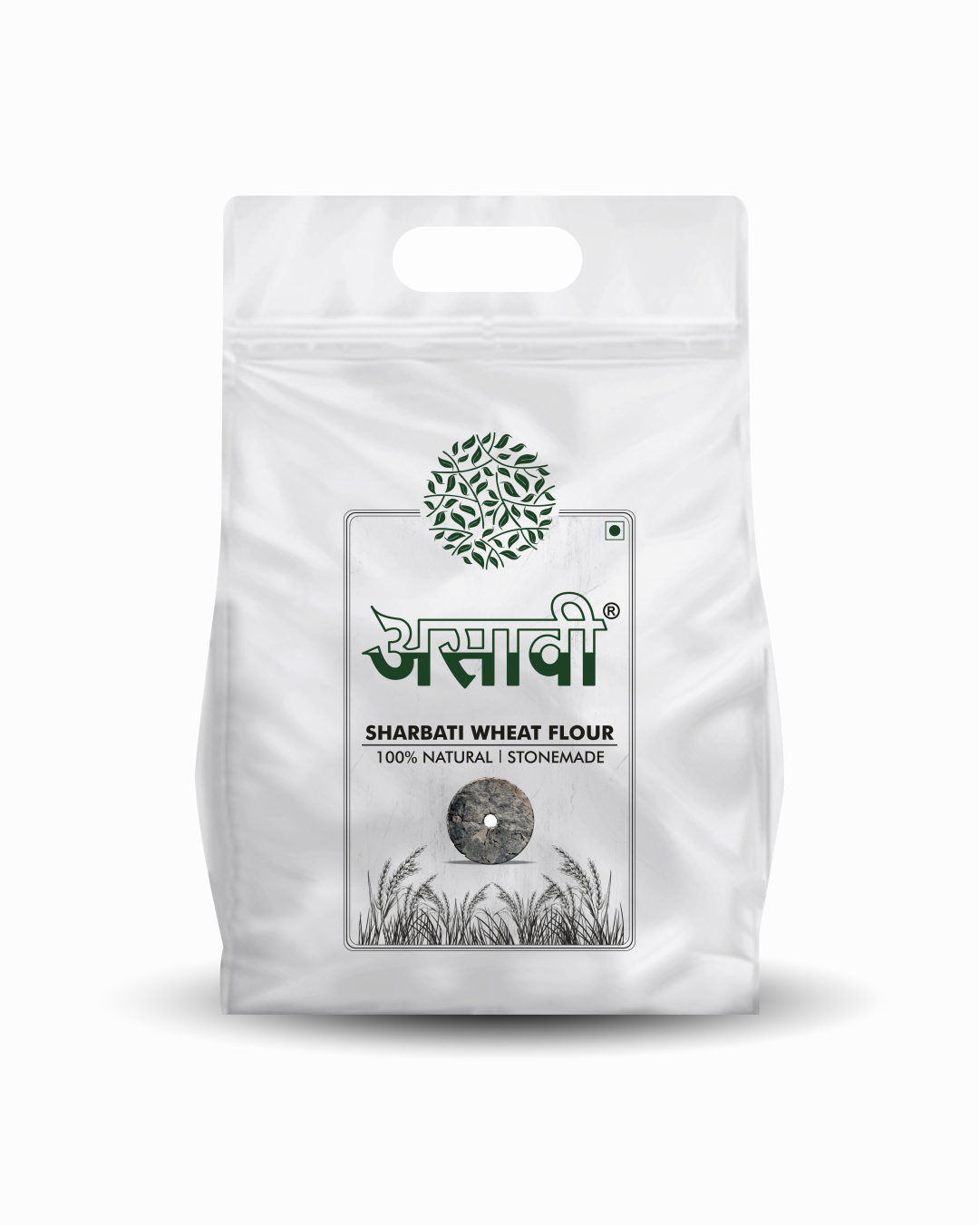 Stone-Ground Sharbati Wheat Flour (Atta) | Whole Grain Premium Heritage Atta