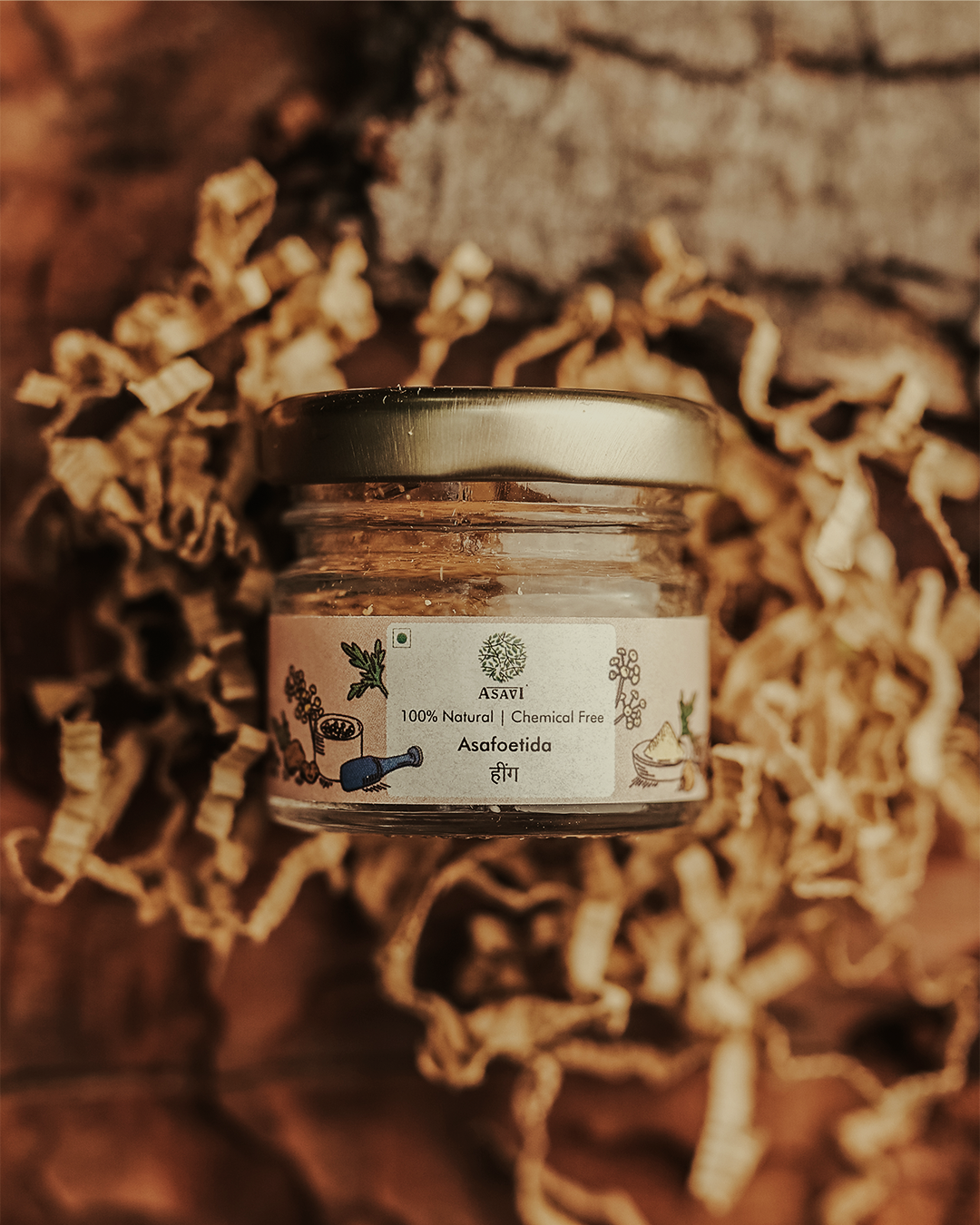 100% Natural Handcrafted Hing (Asafoetida)