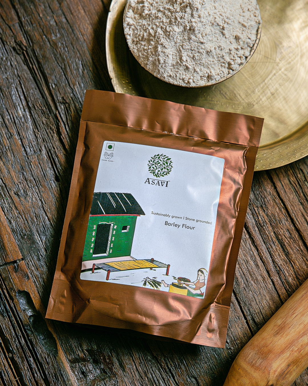 Stone Grounded Barley Flour