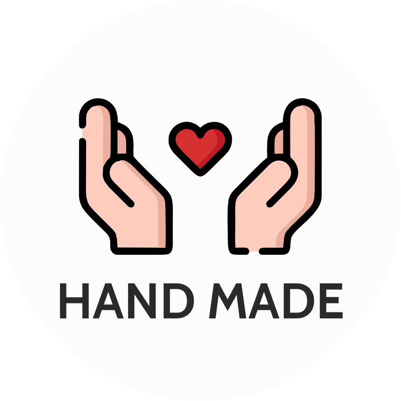 
                            Hand made
                          